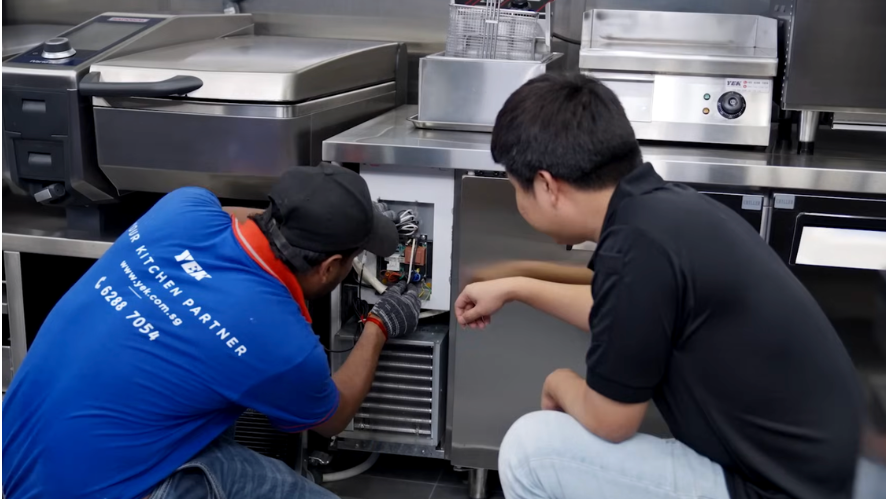 Chiller freezer servicing and maintenance