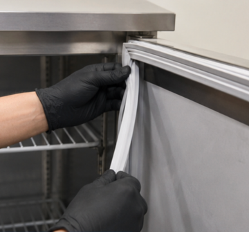 Servicing - gasket replacement for commercial refrigerators, ovens, steamers